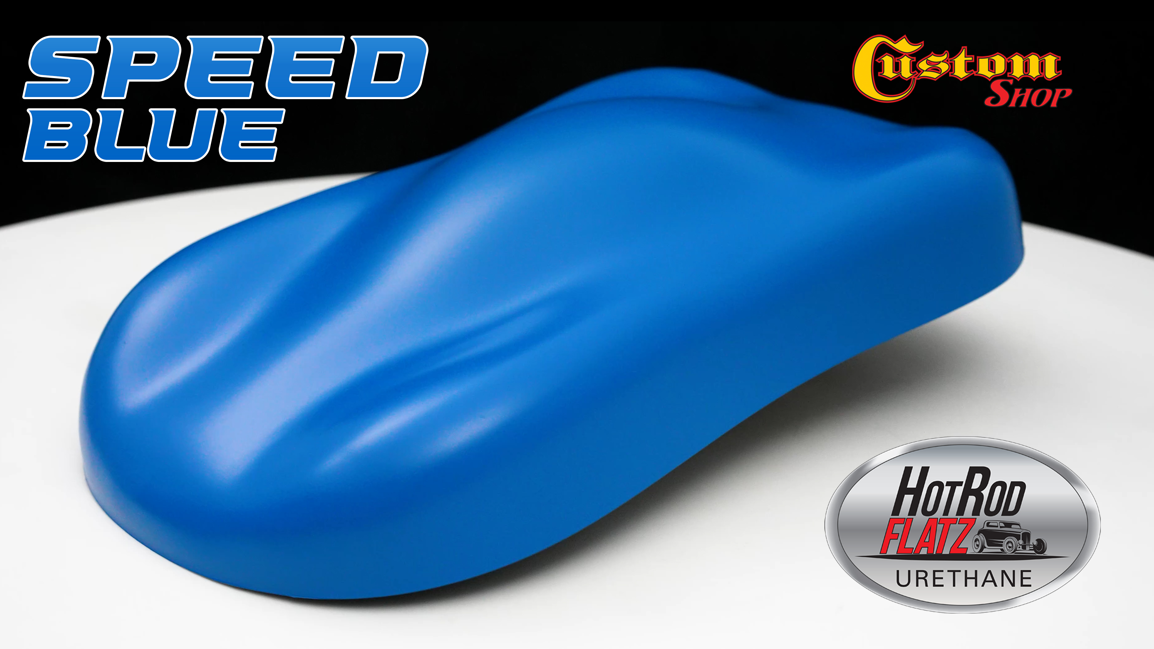 Amazon.com: Custom Shop - Speed Blue - Hot Rod Flatz Flat Matte